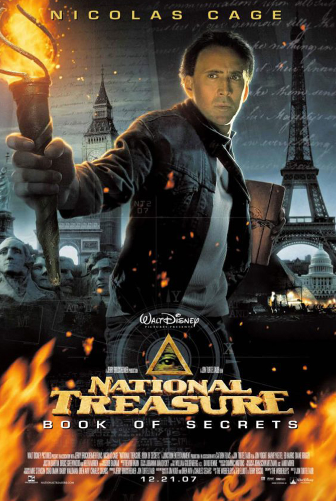 National Treasure Book of Secrets Movie Poster