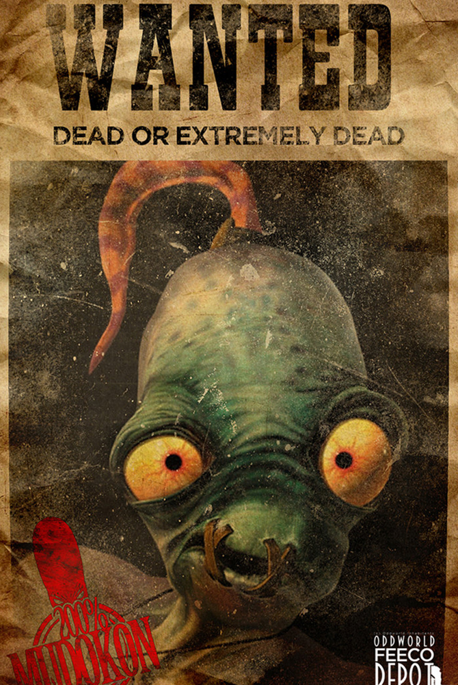 Oddworld Inhabitants Poster