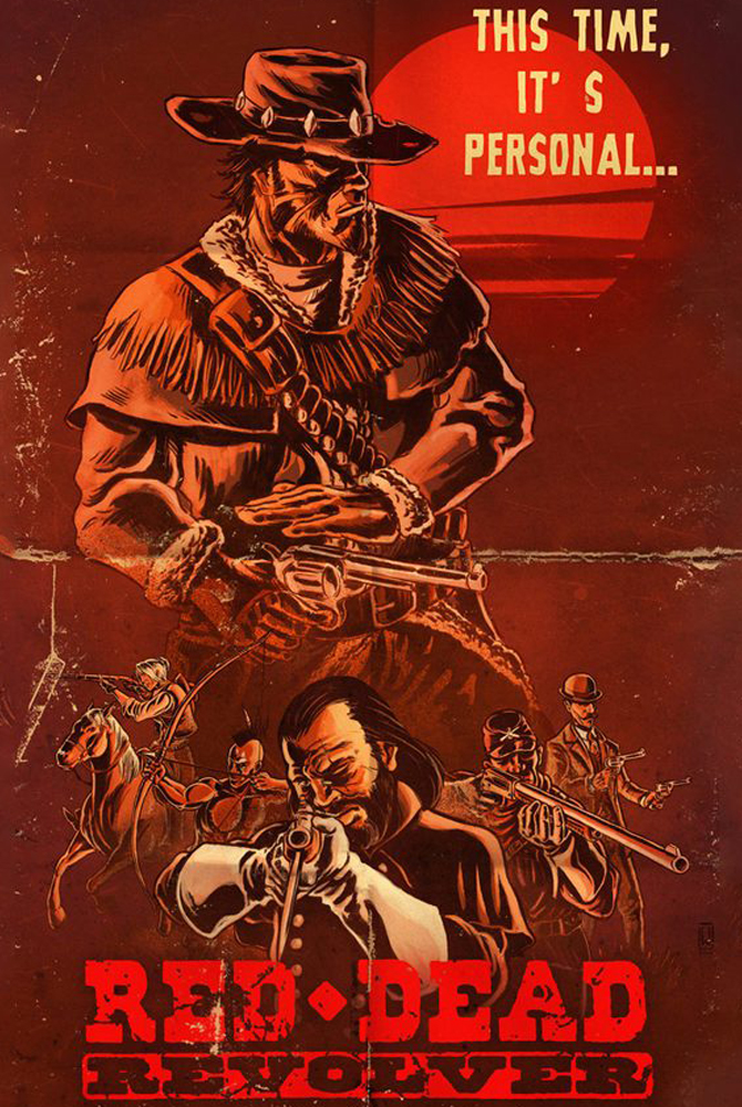 Red Dead Revolver Poster